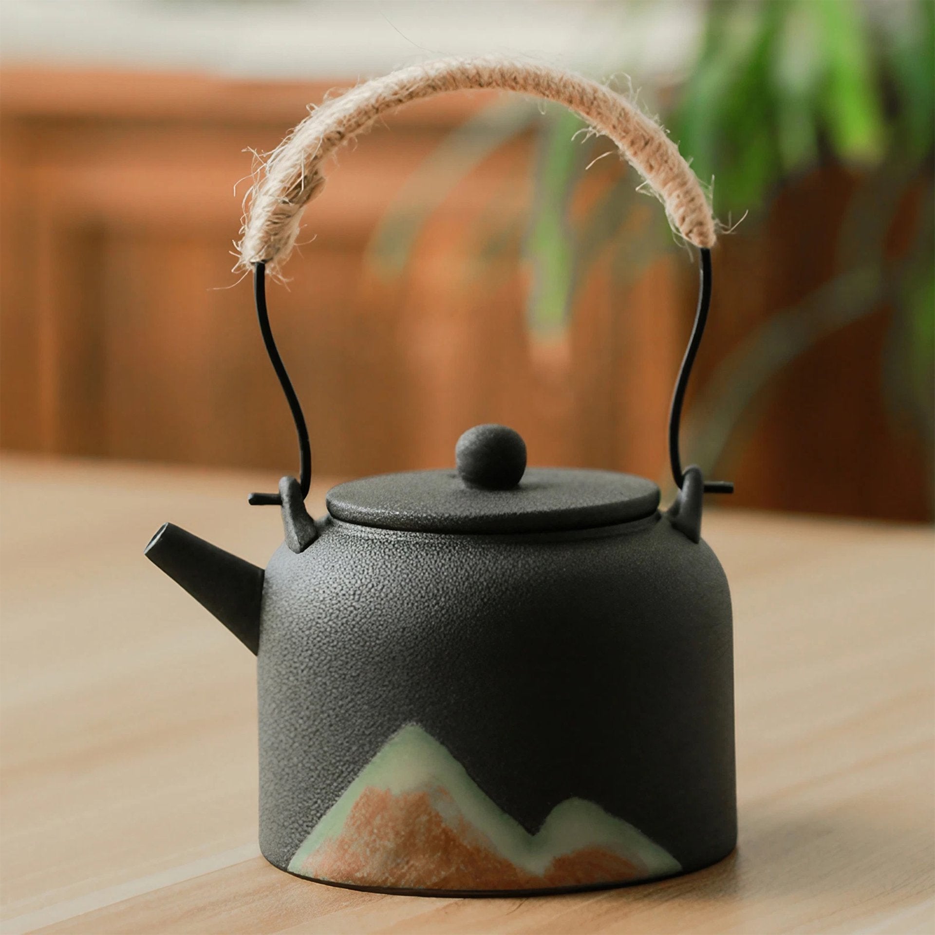 Japanese-Style Ceramic Teapot 350ml