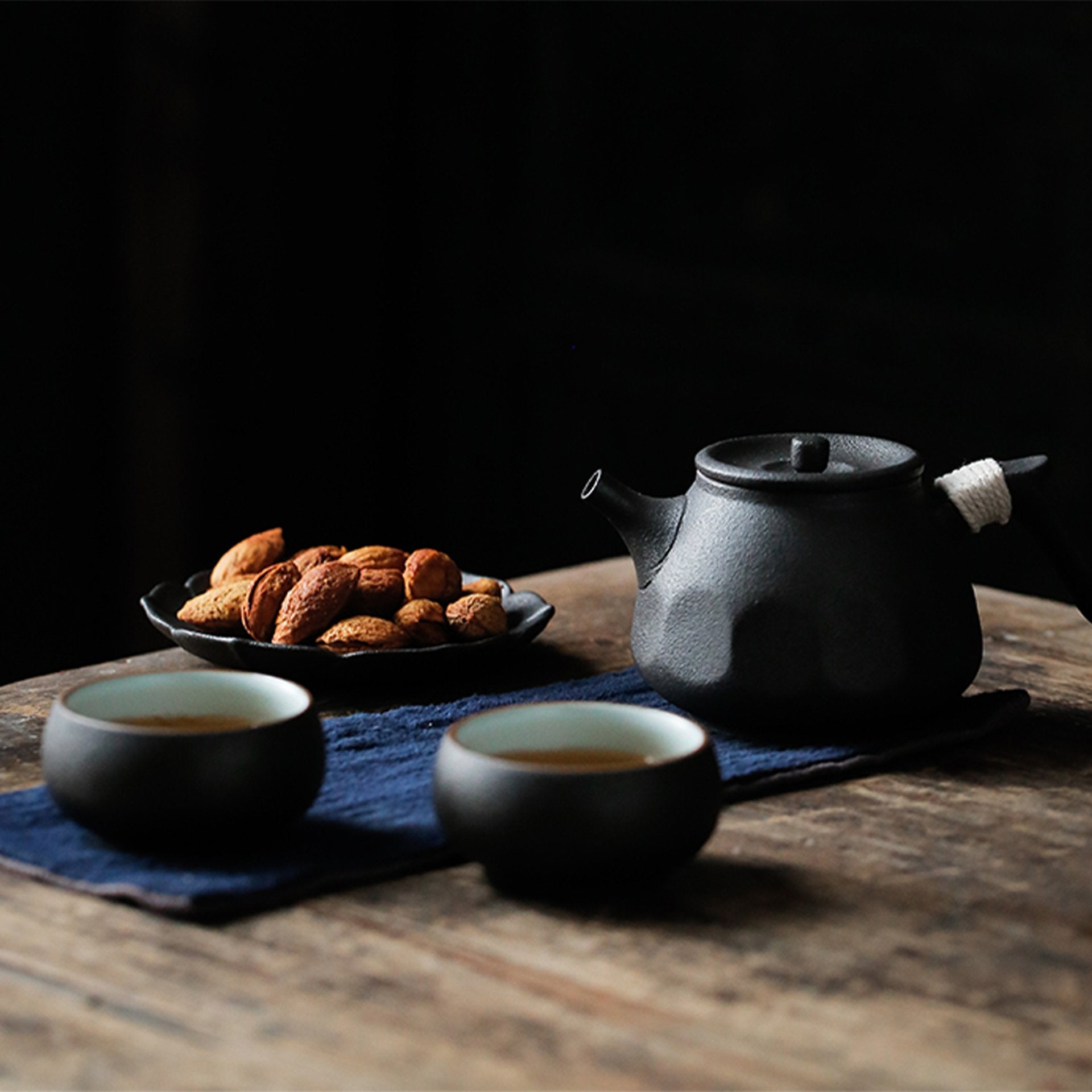 Japanese Tea Set - Midnight Black