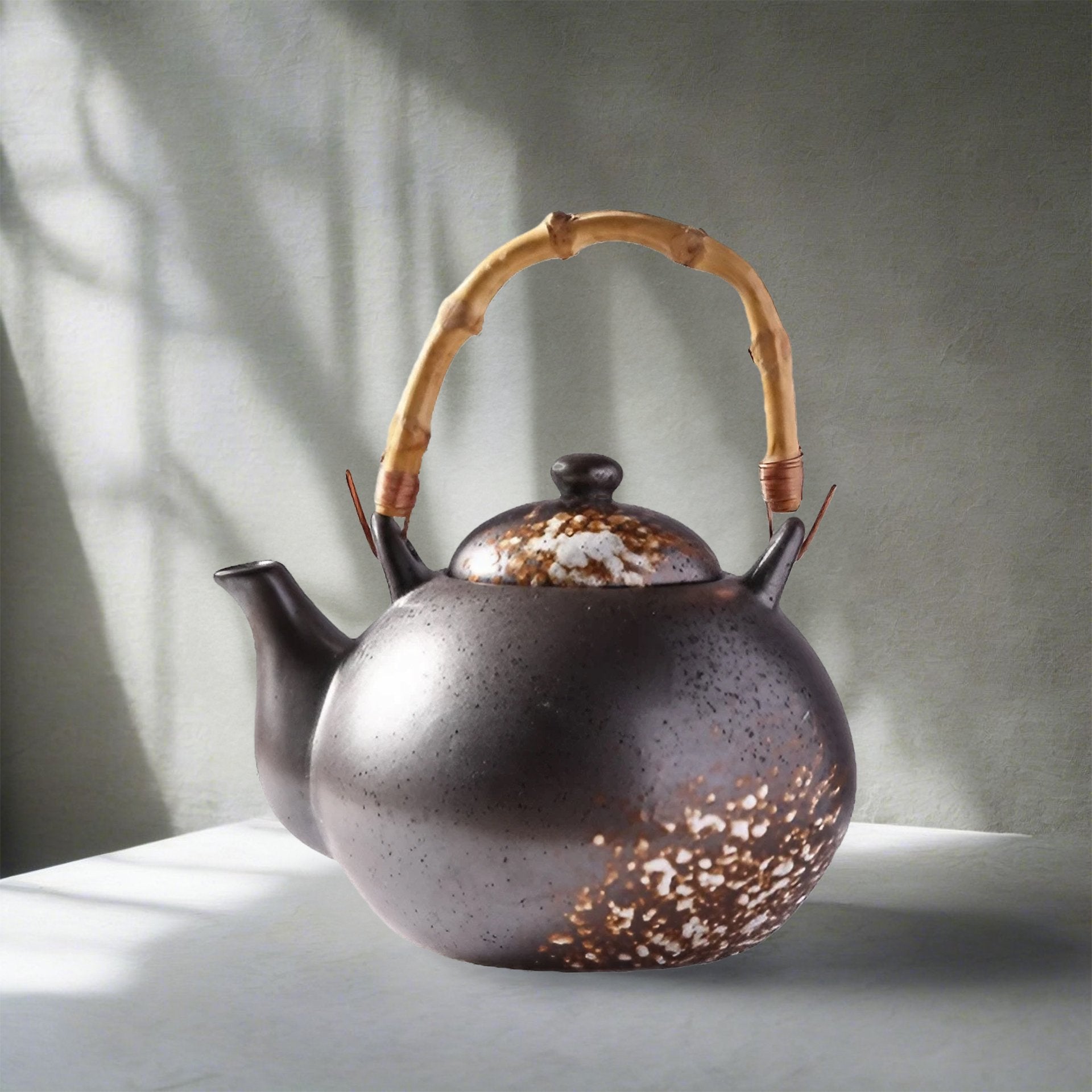 Japanese Teapot Hand Painted