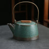 Japanese green teapot 