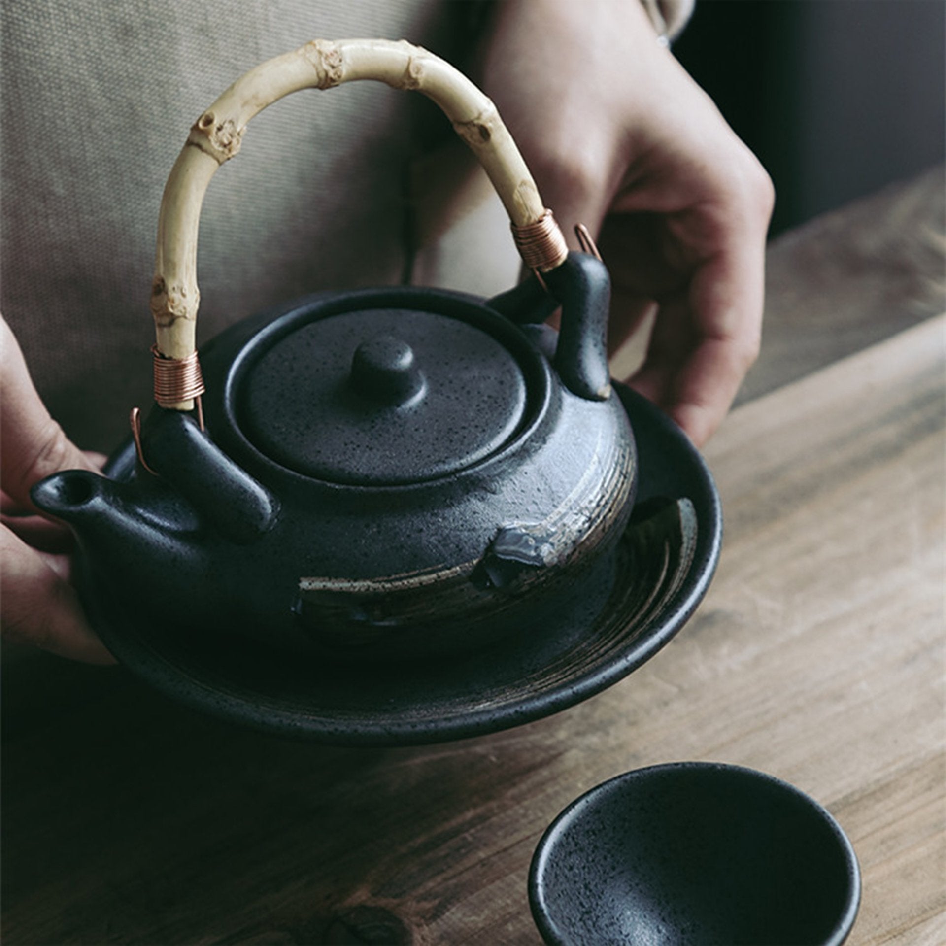Japanese Retro Ceramic Tea Set