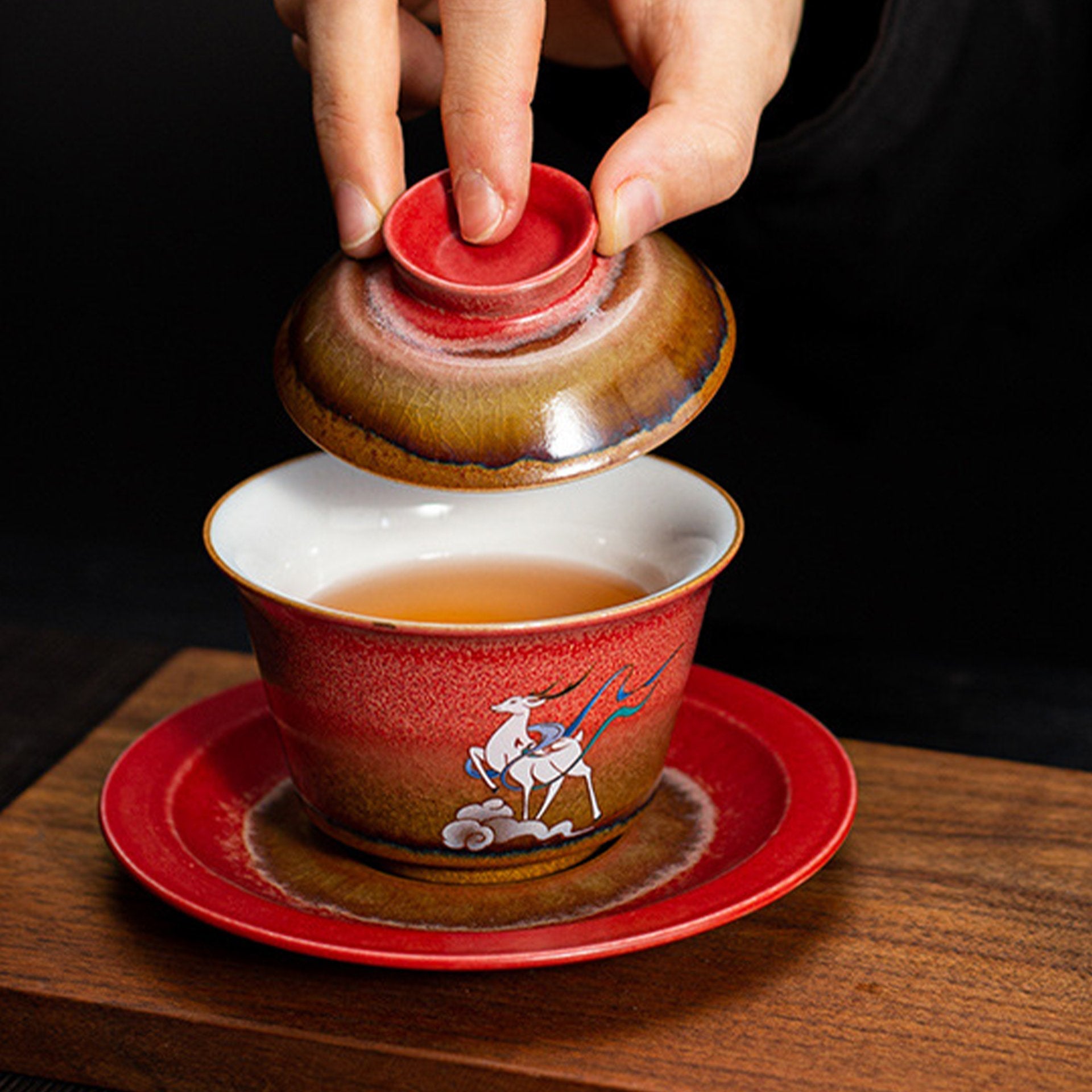 Japanese Nara  Gaiwan Style Teapot