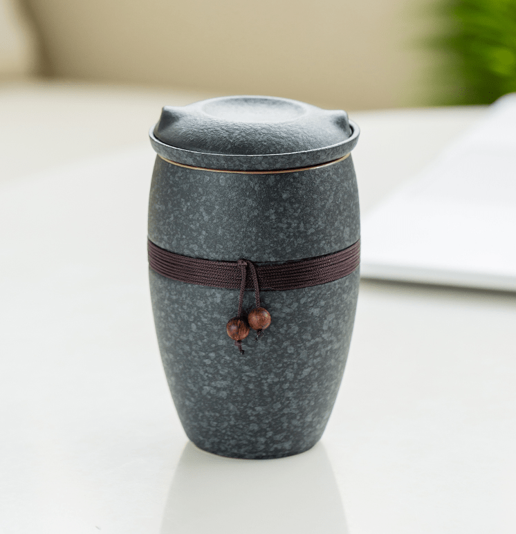 Stoneware Tea Infuser Mug