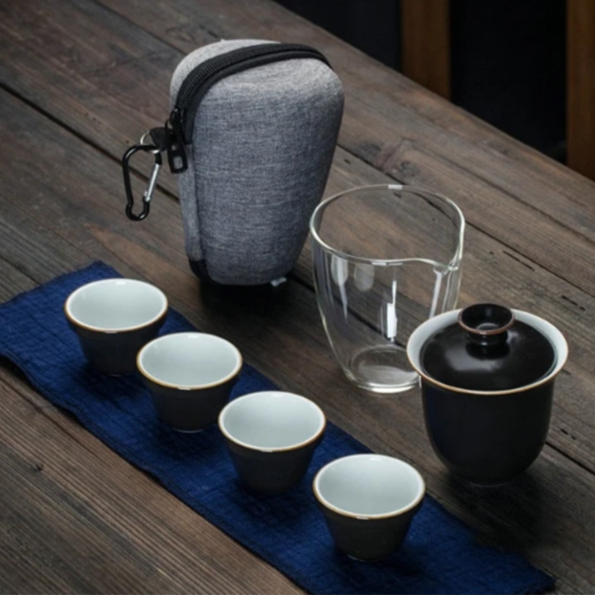 Japanese Travel Tea Set - Hohin